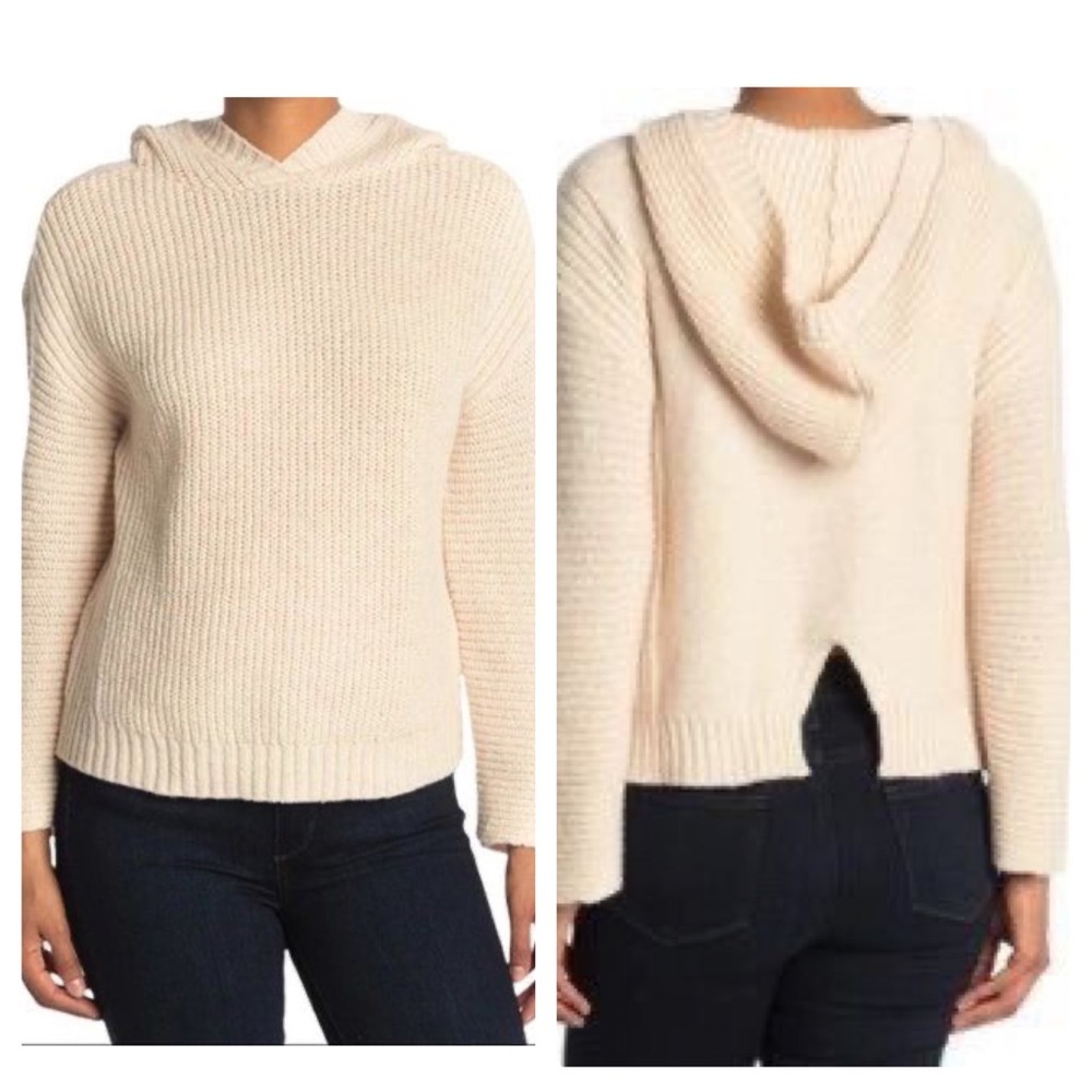 NWT Abound Cozy Ribbed Knit Hoodie XS